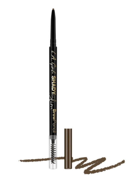 L.A. Girl Shady Slim Brow Pencil- GB356 Medium Brown - ADDROS.COM
